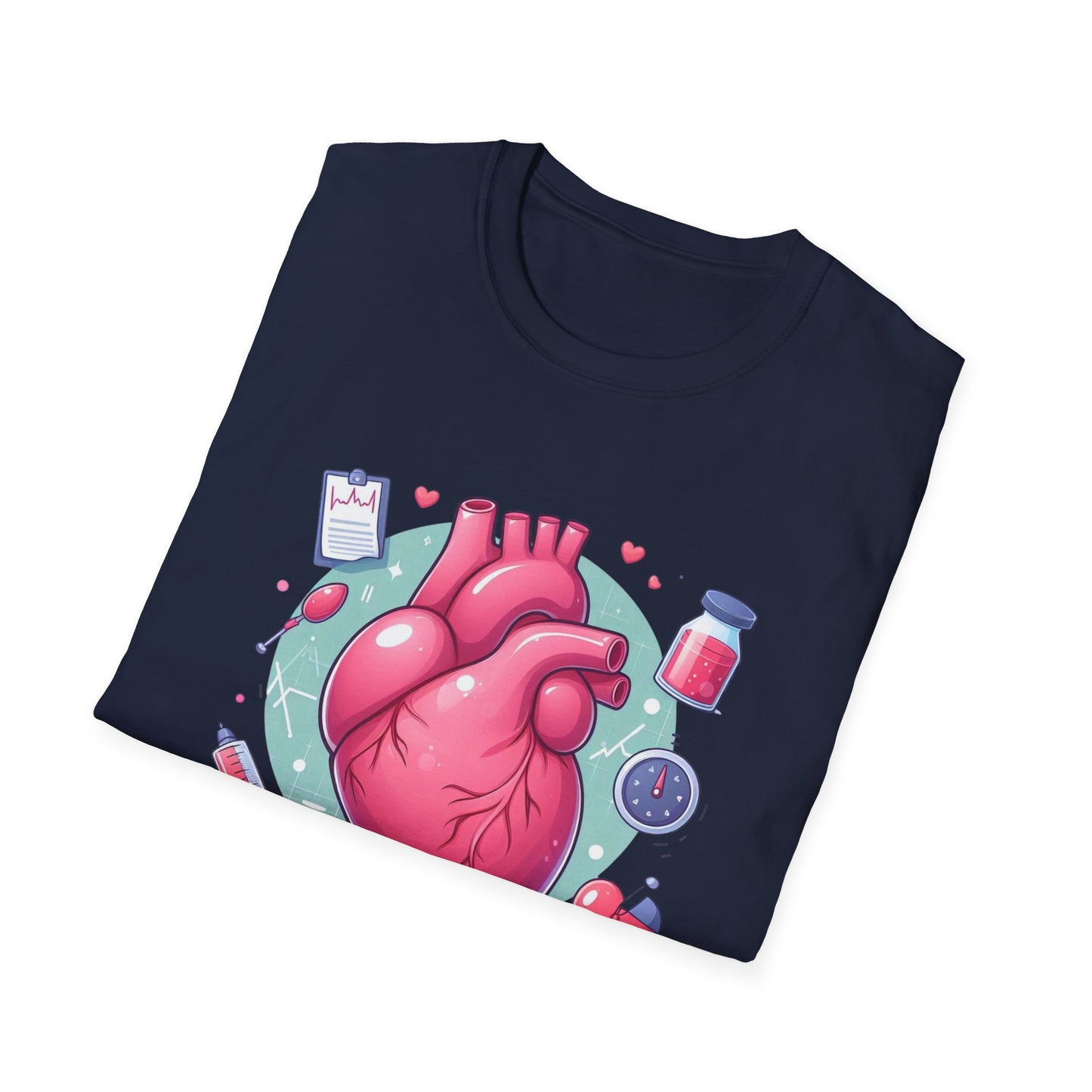 "Registered with Heart – A Nurse’s Passion Tee!" ❤️🏥
