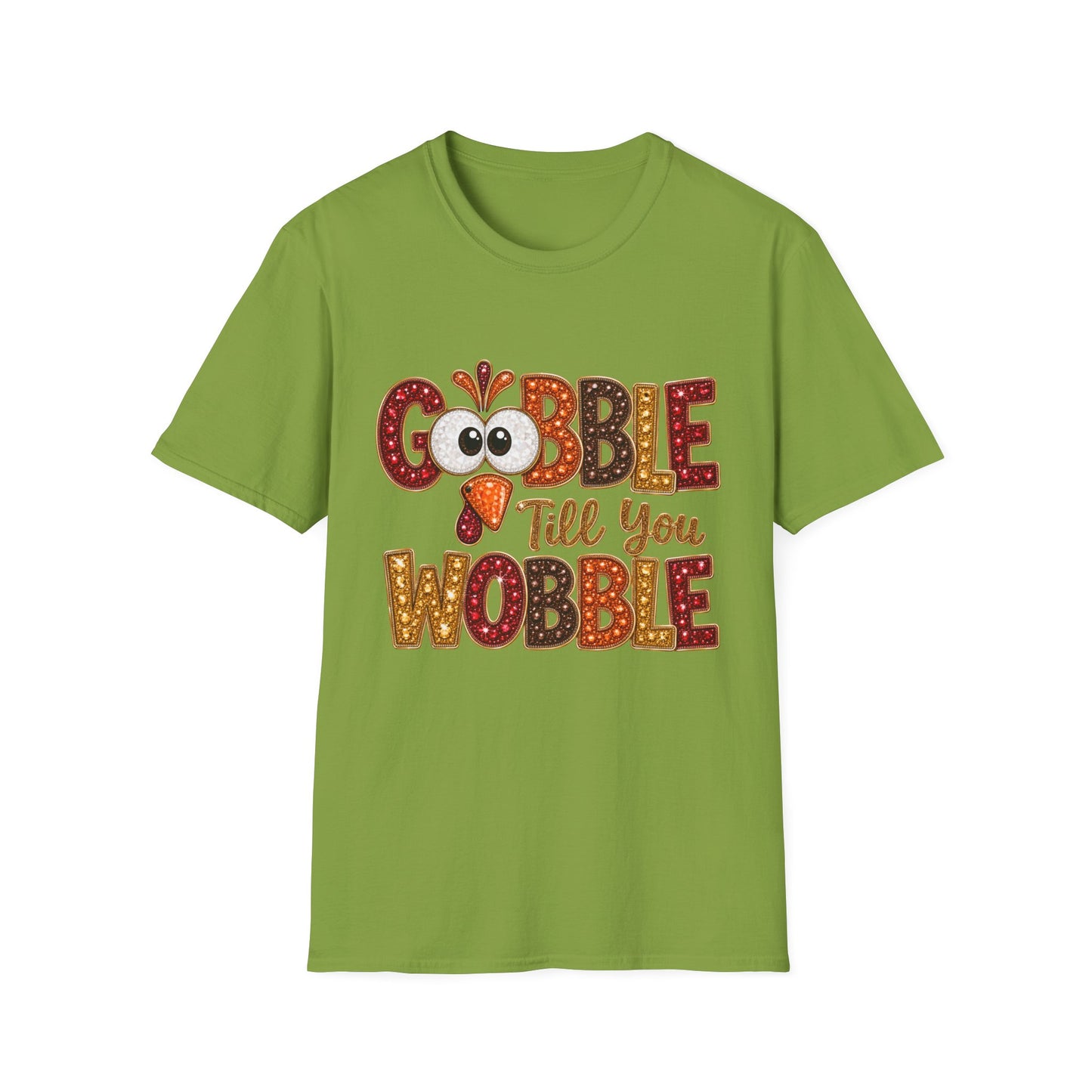 Thanksgiving 'Gobble Till You Wobble' T-Shirt