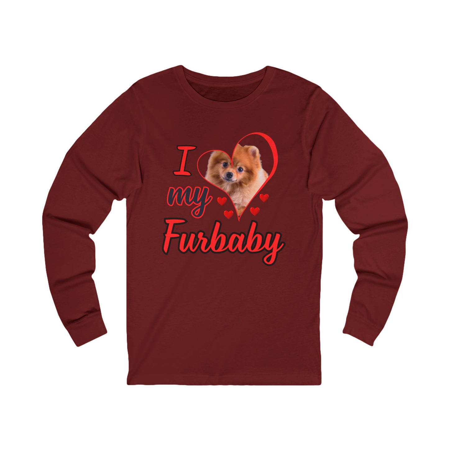 "I LOVE MY FURBABY" Long Sleeve Shirt