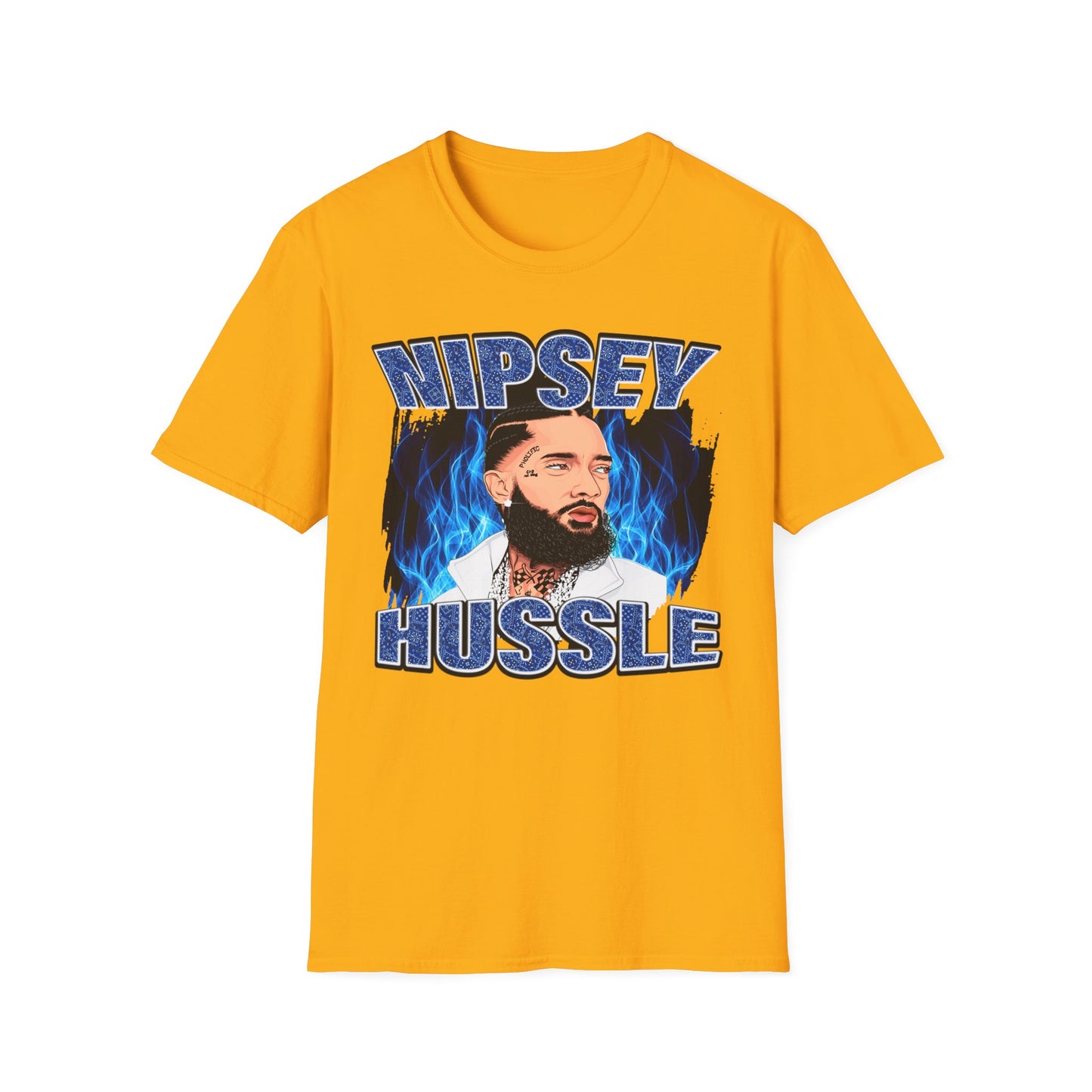 Legacy Tee – Blue Flame Edition