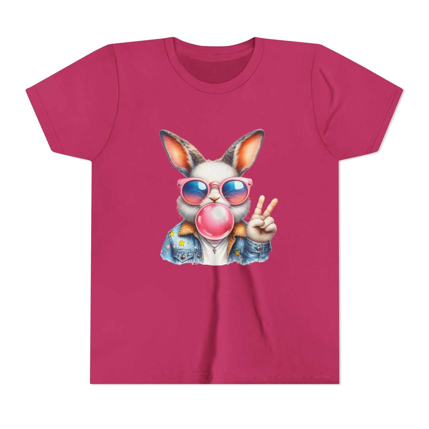 "Cool Bunny Vibes – Hop Into Style!" 🐰😎 Kids- T-Shirt