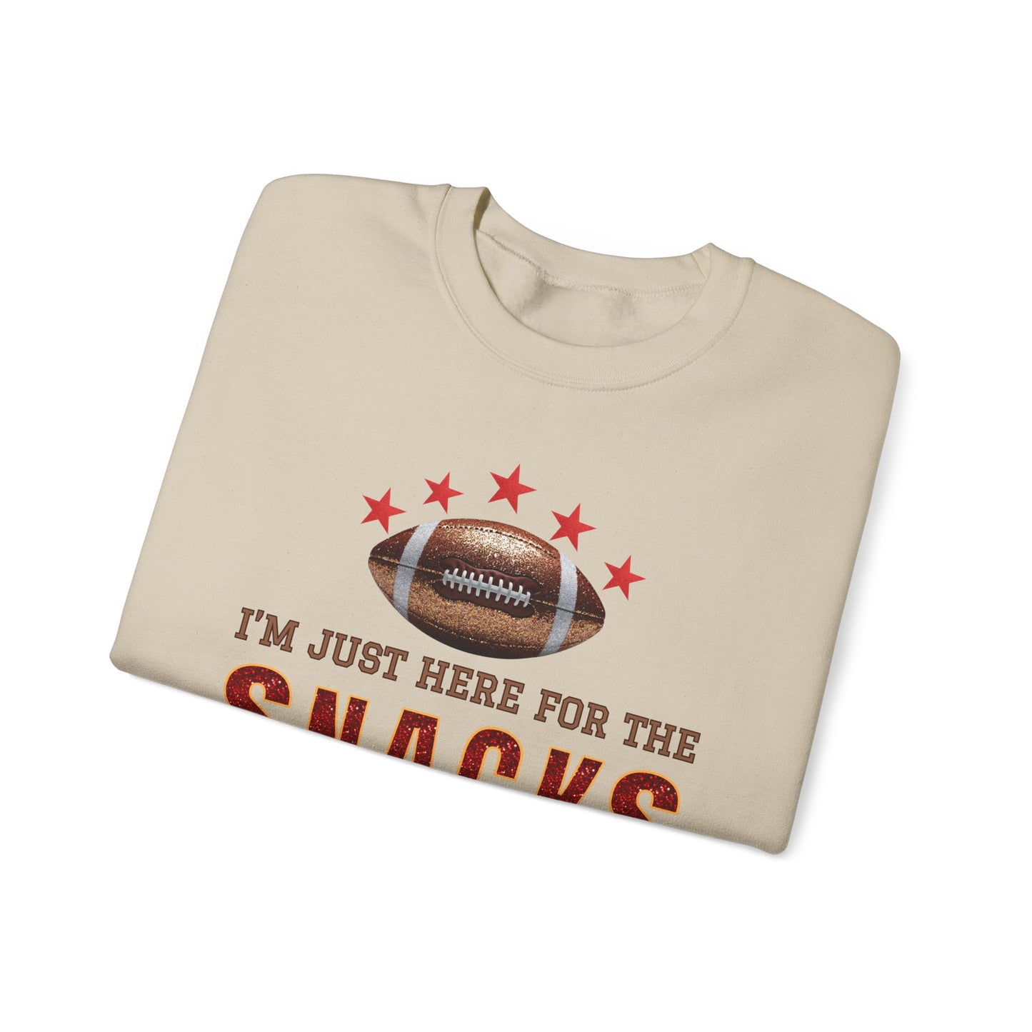 "GAME DAY SNACKS"  SWEATSHIRT