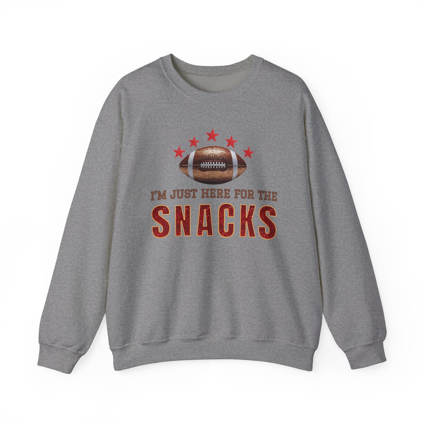 "GAME DAY SNACKS"  SWEATSHIRT