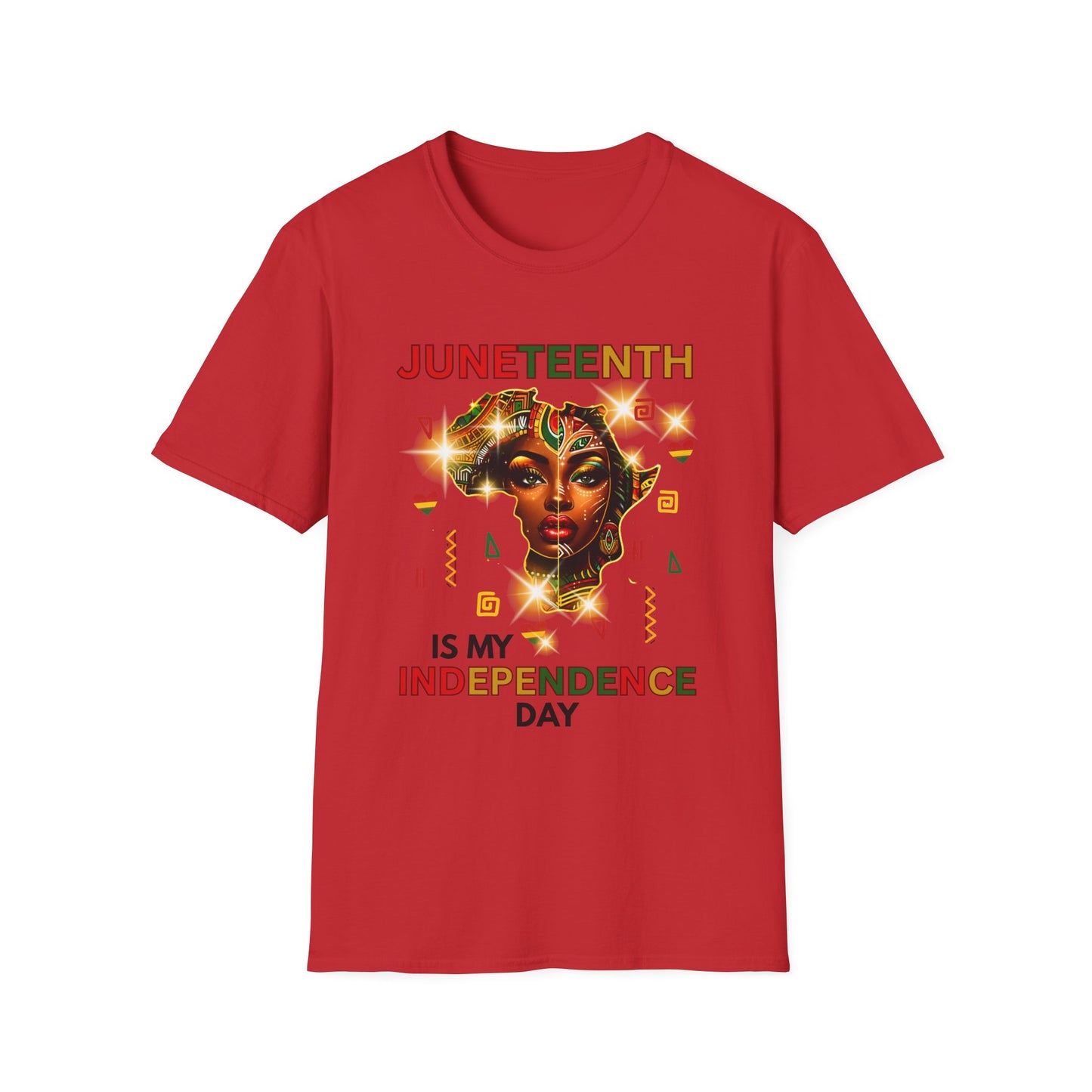 Africa Portrait T-Shirt — Afrocentric Art Tee