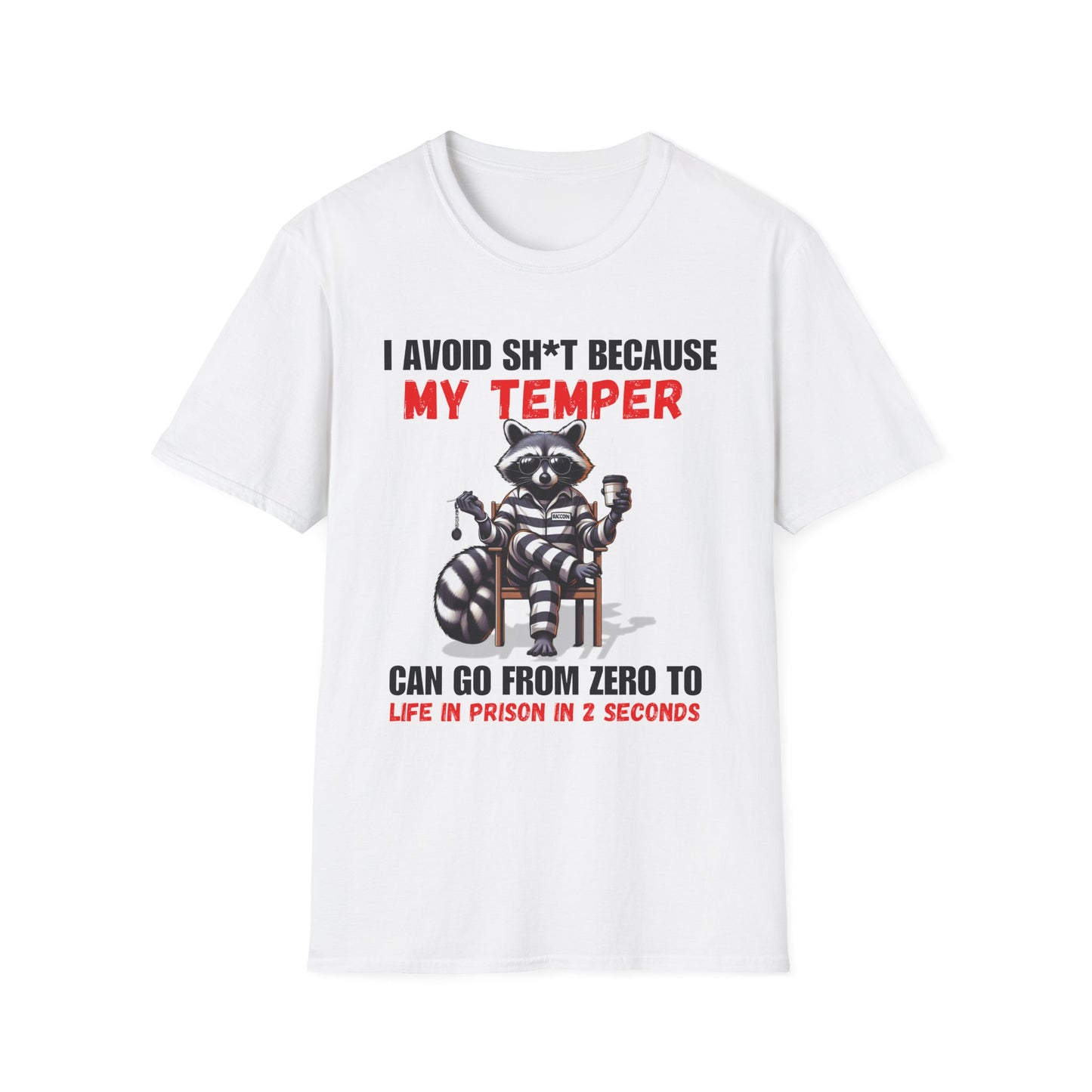 Zero to Life Funny Temper Tee