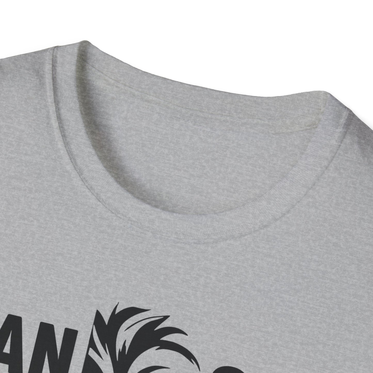 Man of Faith – Lion of Strength Softstyle Tee   Man of Faith Lion Design - Christian Apparel