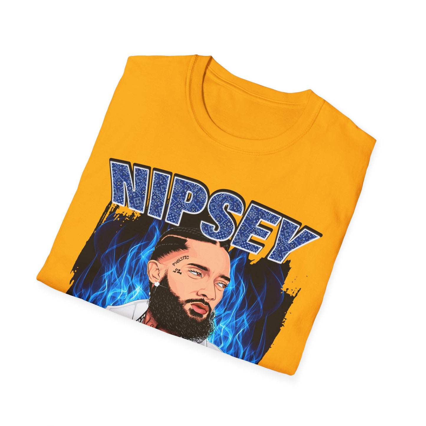 Legacy Tee – Blue Flame Edition