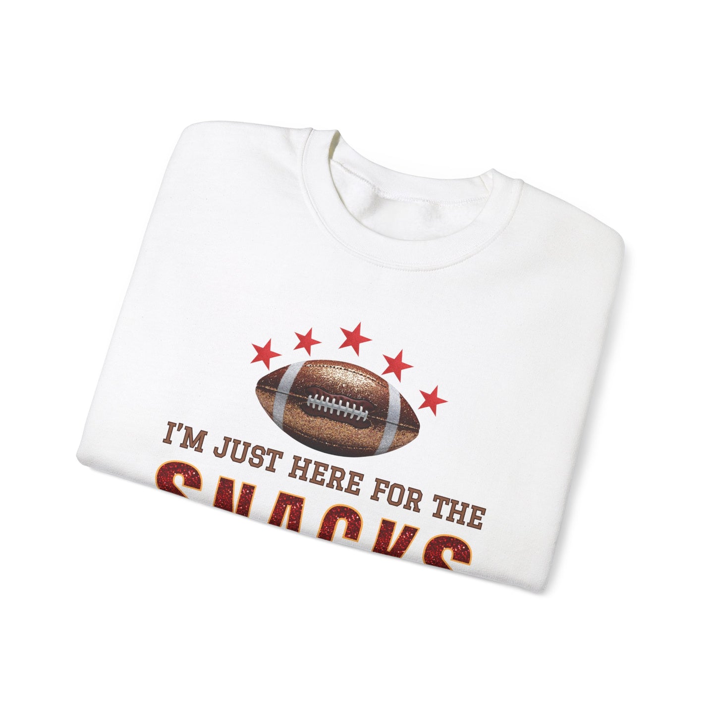 "GAME DAY SNACKS"  SWEATSHIRT