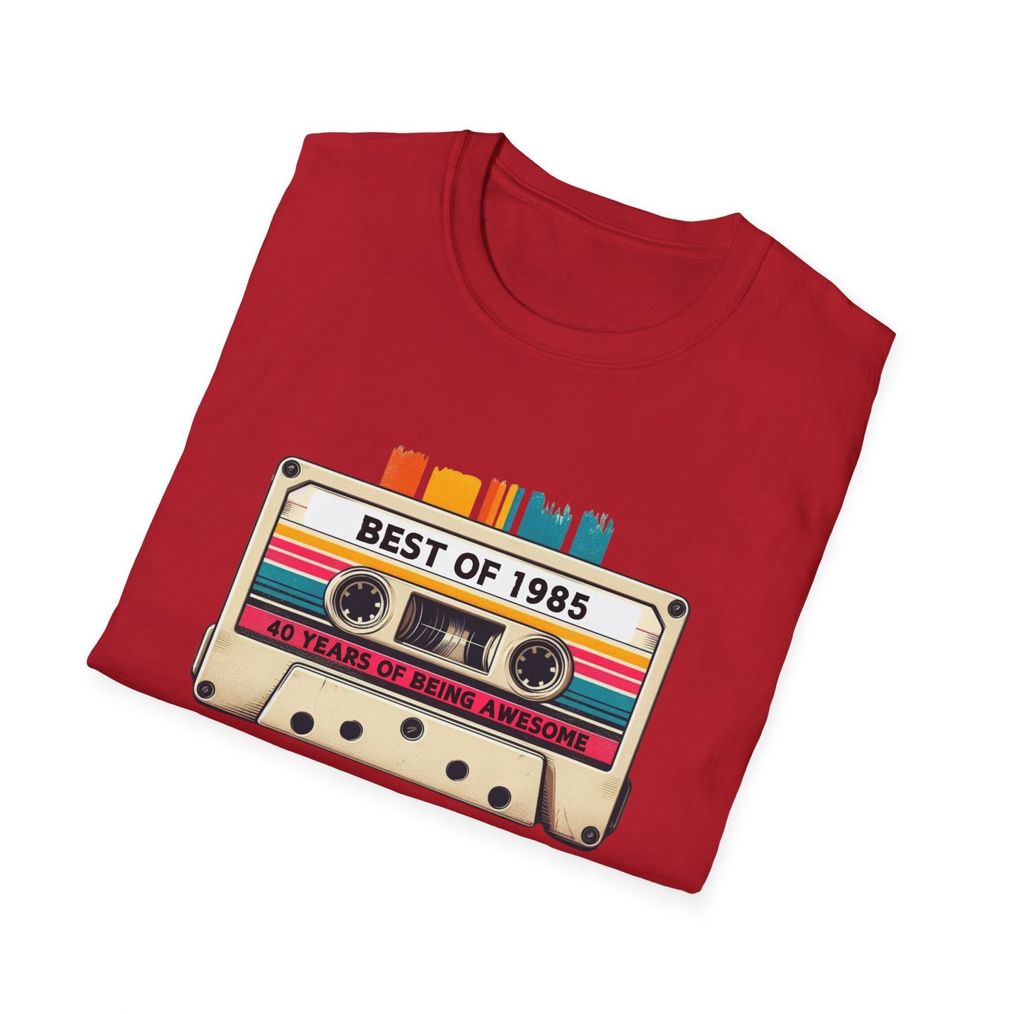 Throwback 1985 Cassette Tee – 40 Years of Greatness