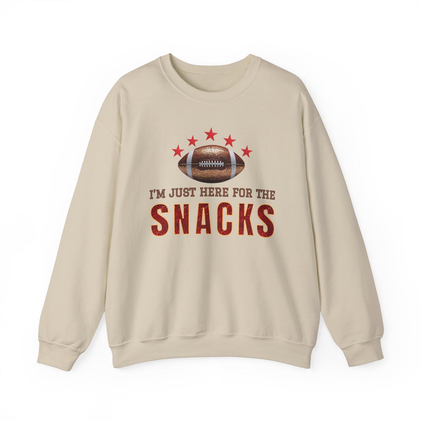 "GAME DAY SNACKS"  SWEATSHIRT