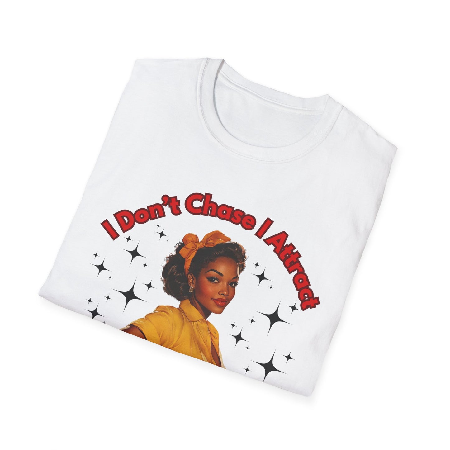 Confident Attraction Retro Tee - Empowering Tee for Confident Individuals