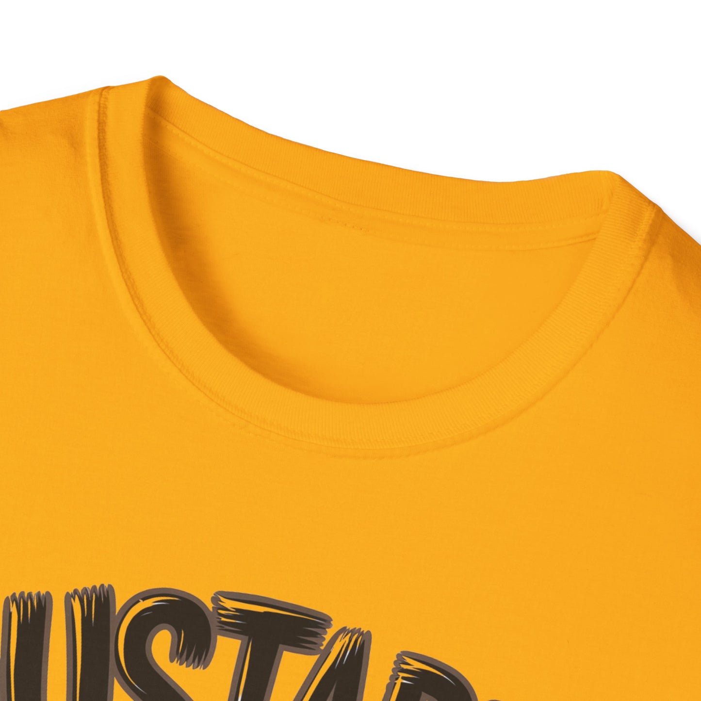 "Turn Up the Flavor – Mustard Vibes Softstyle T-Shirt - Fun Graphic Tee for Casual Wear