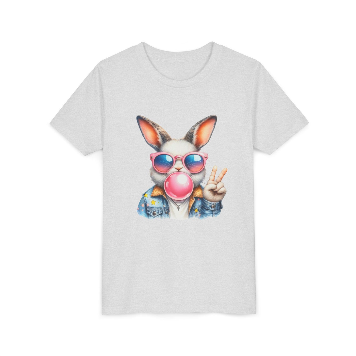 "Cool Bunny Vibes – Hop Into Style!" 🐰😎 Kids- T-Shirt