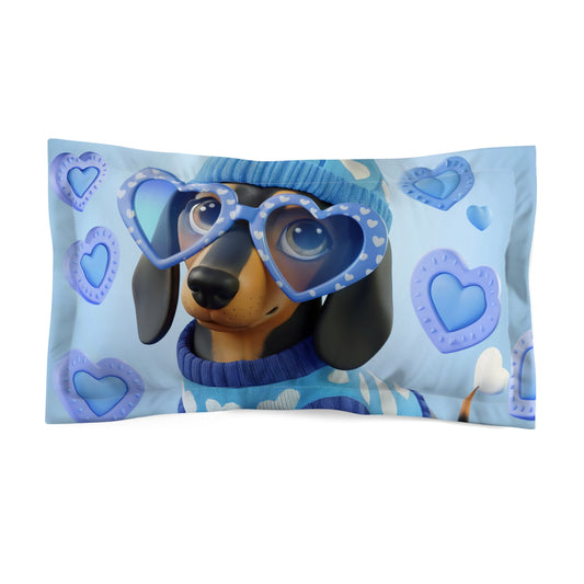 Sweethearts Dachshund Pillow Sham – Snuggles & Sass in One!