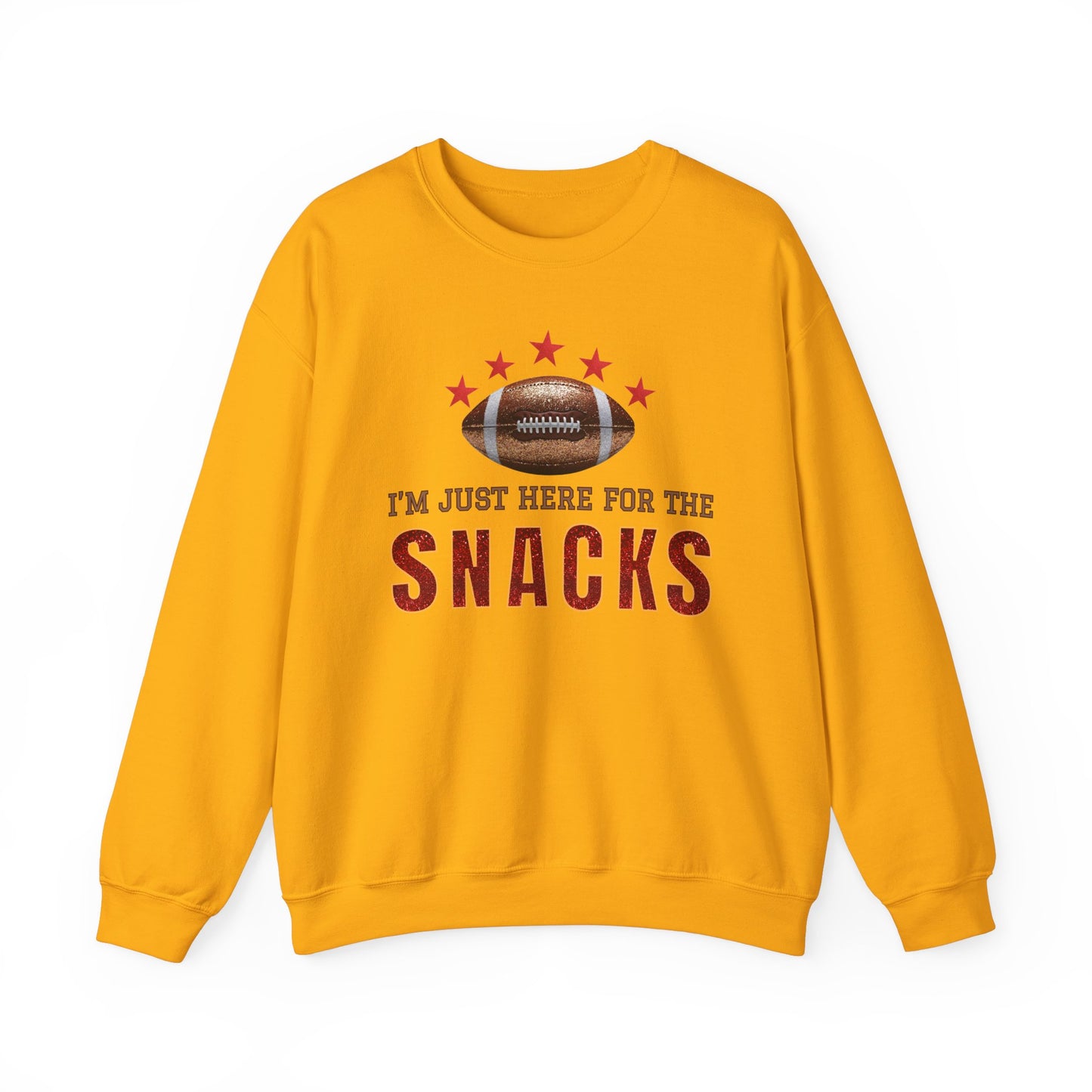 "GAME DAY SNACKS"  SWEATSHIRT