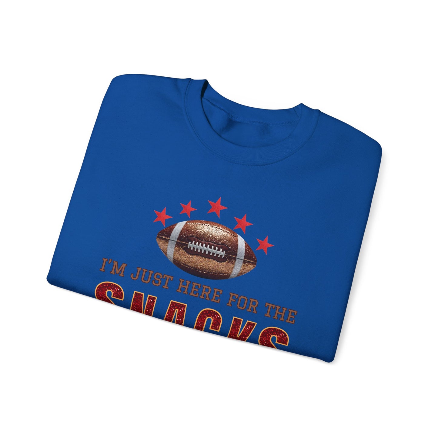 "GAME DAY SNACKS"  SWEATSHIRT