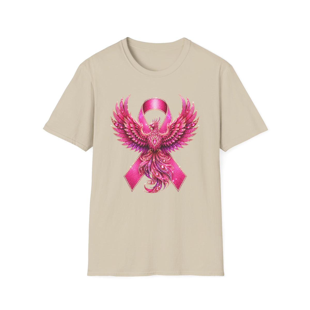 Breast Cancer Awareness Ribbon Phoenix T-Shirt