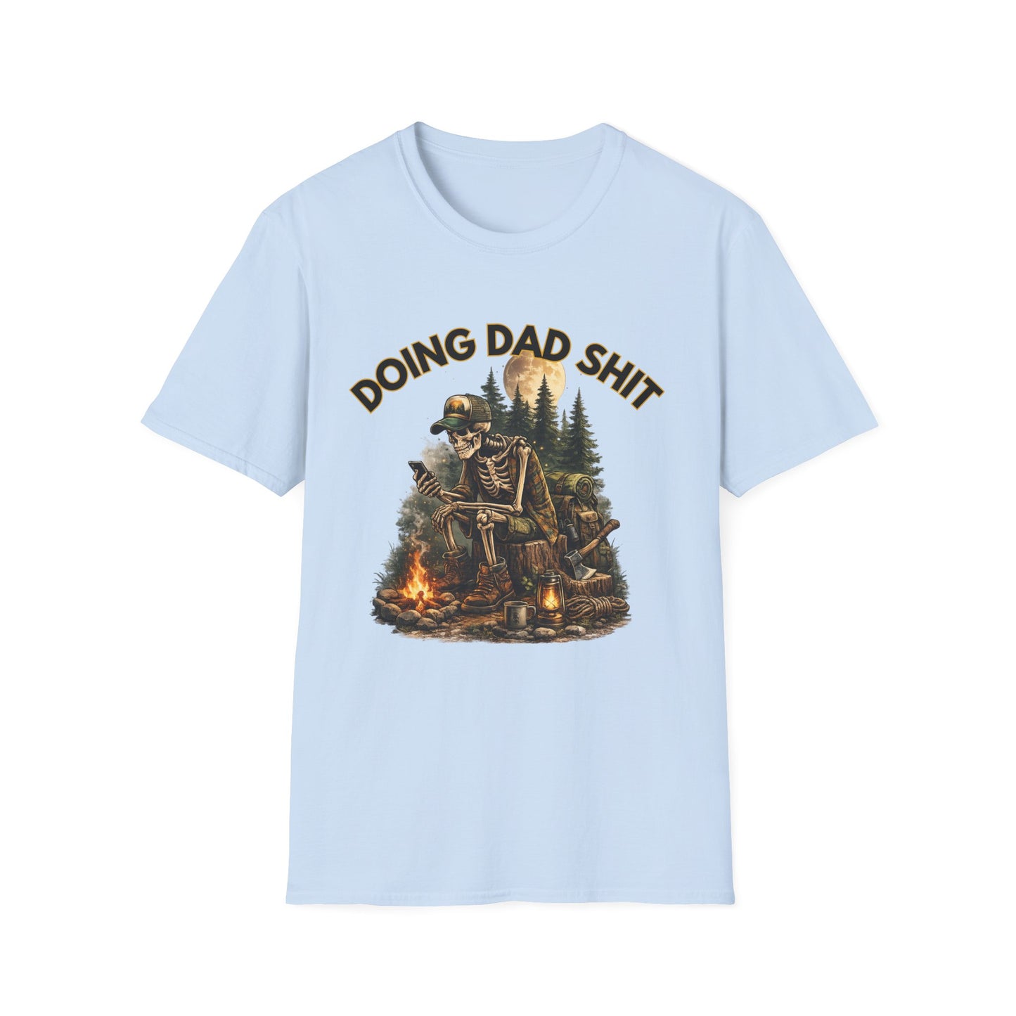 Doing Dad Shit Camping T-Shirt — Funny Outdoorsman Father’s Day Tee