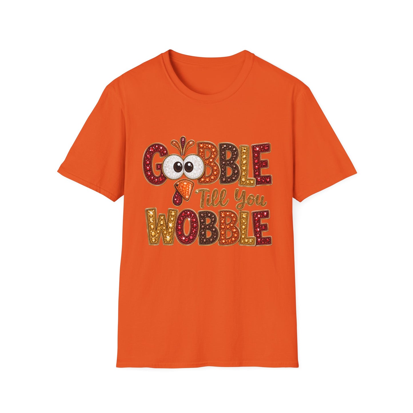 Thanksgiving 'Gobble Till You Wobble' T-Shirt