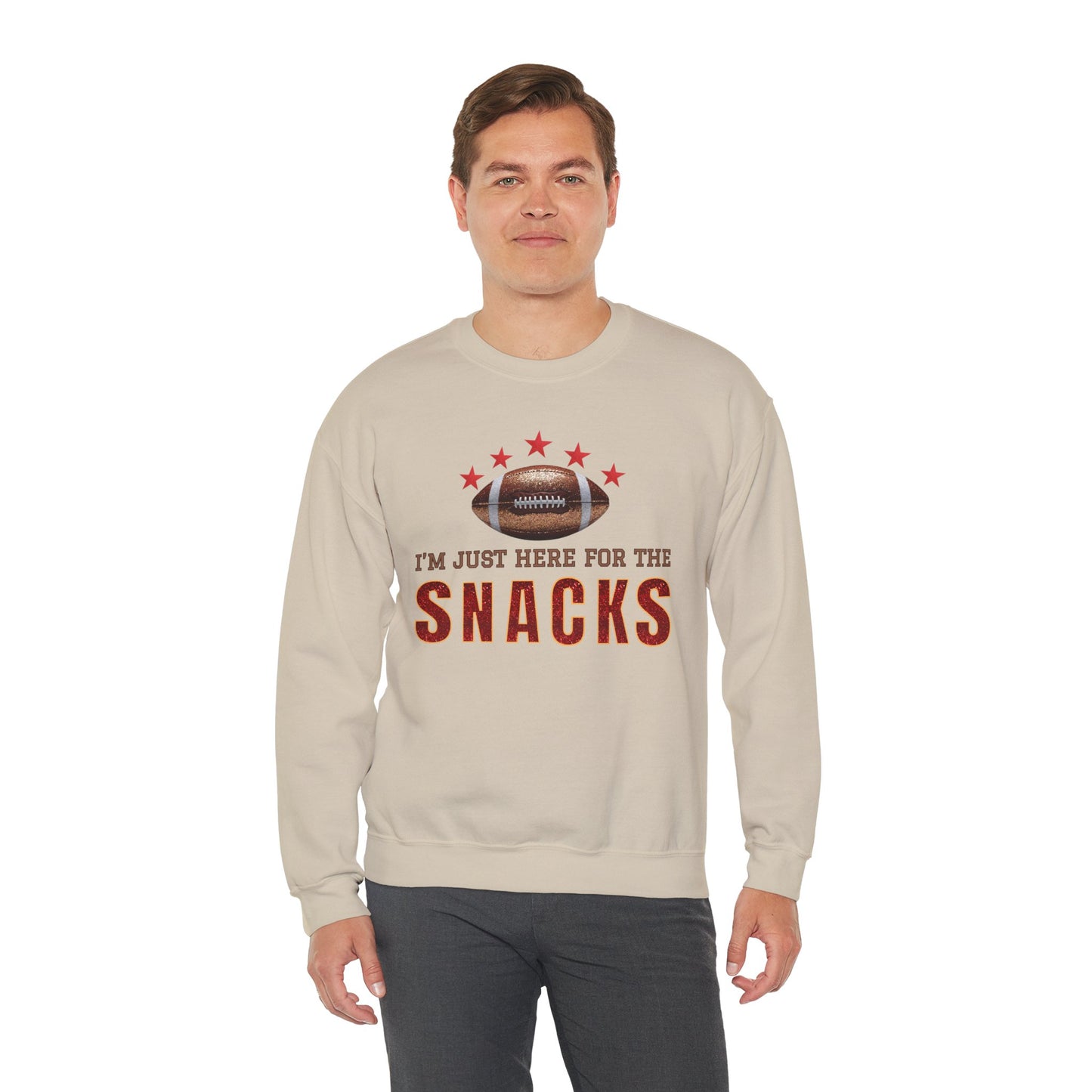 "GAME DAY SNACKS"  SWEATSHIRT