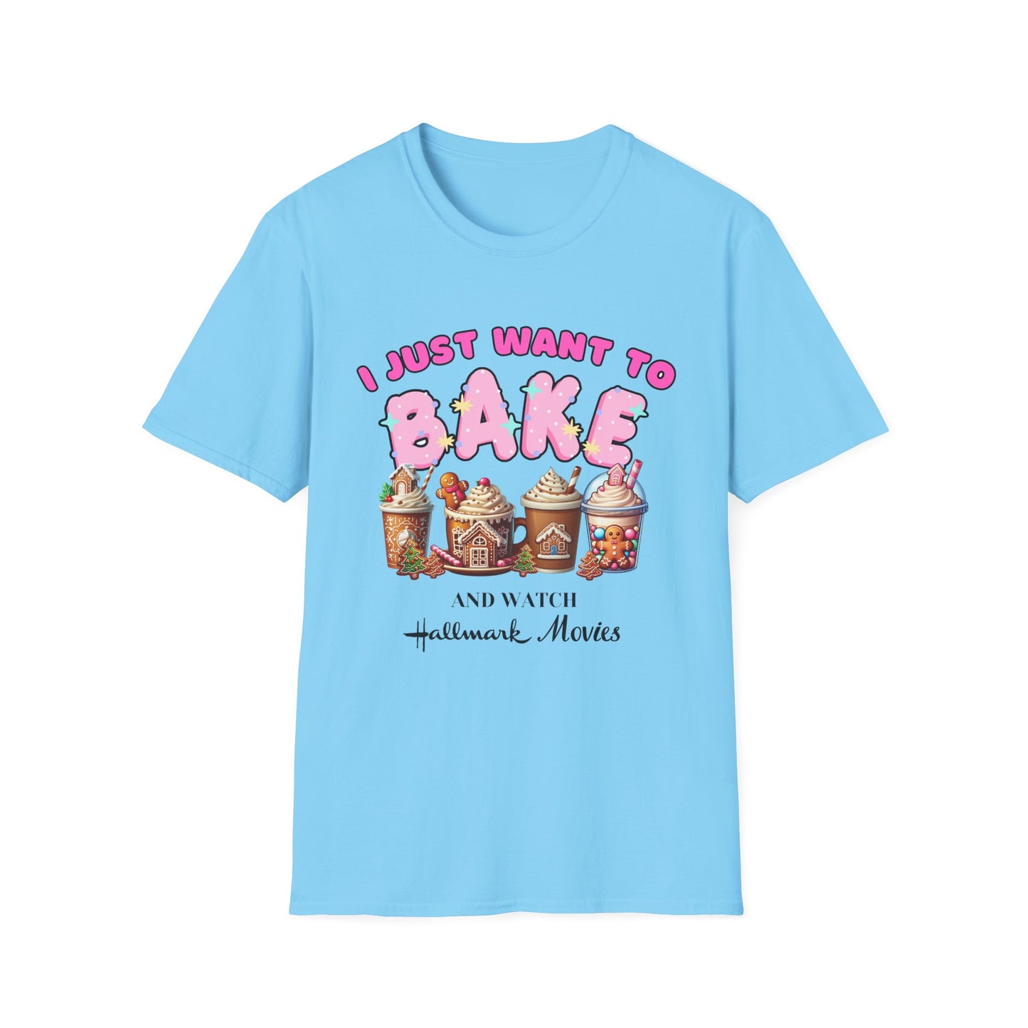 Baking, Movies, and Cozy Vibes T-Shirt