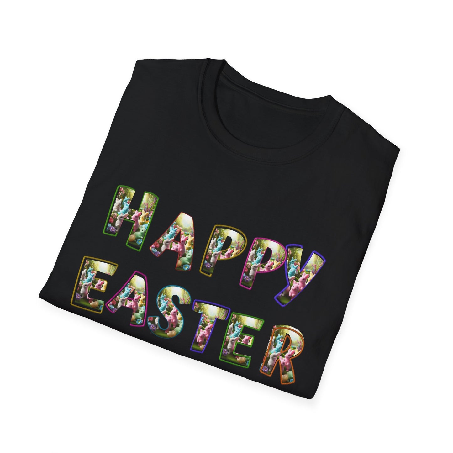 Bunny & Blessings Tee – Easter Vibes Graphic Shirt