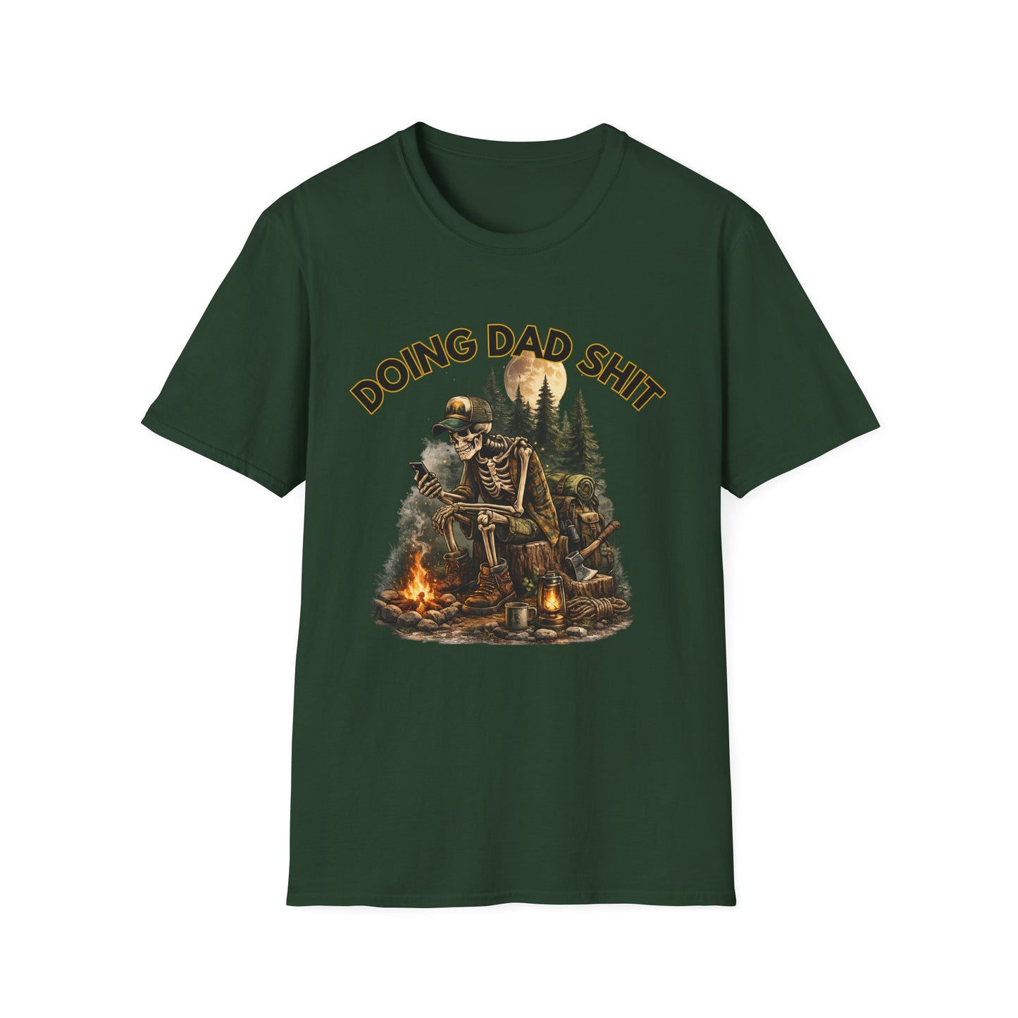 Doing Dad Shit Camping T-Shirt — Funny Outdoorsman Father’s Day Tee