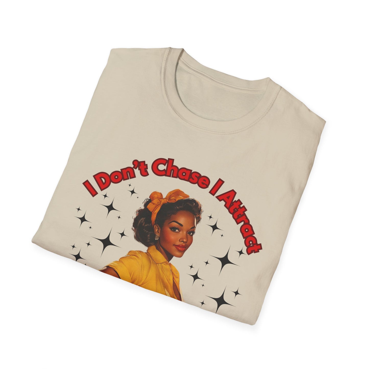 Confident Attraction Retro Tee - Empowering Tee for Confident Individuals