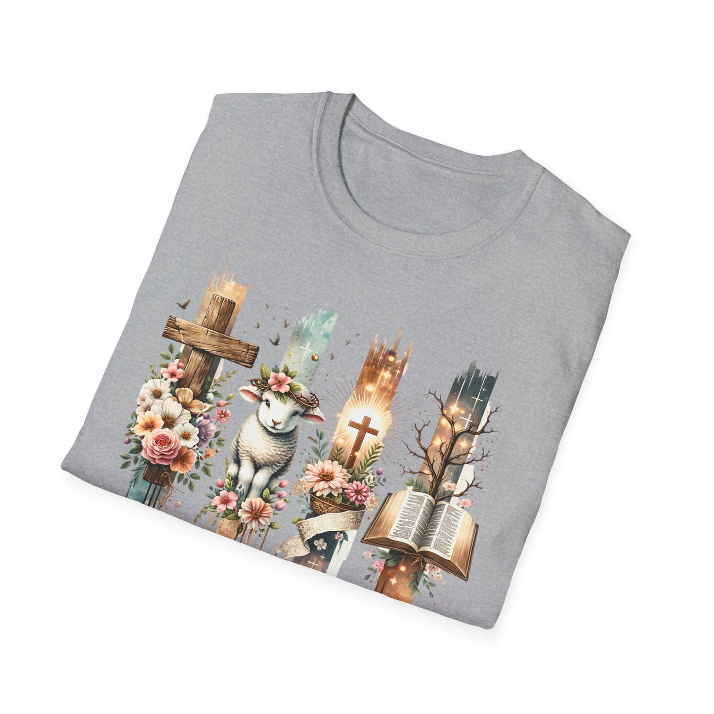 Jesus Paid It All Graphic Tee – Inspirational Christian Shirt