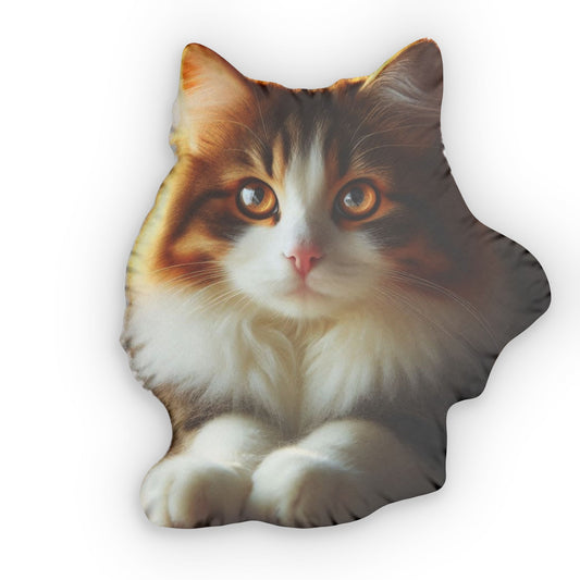 CUSTOM SHAPED CAT PILLOW