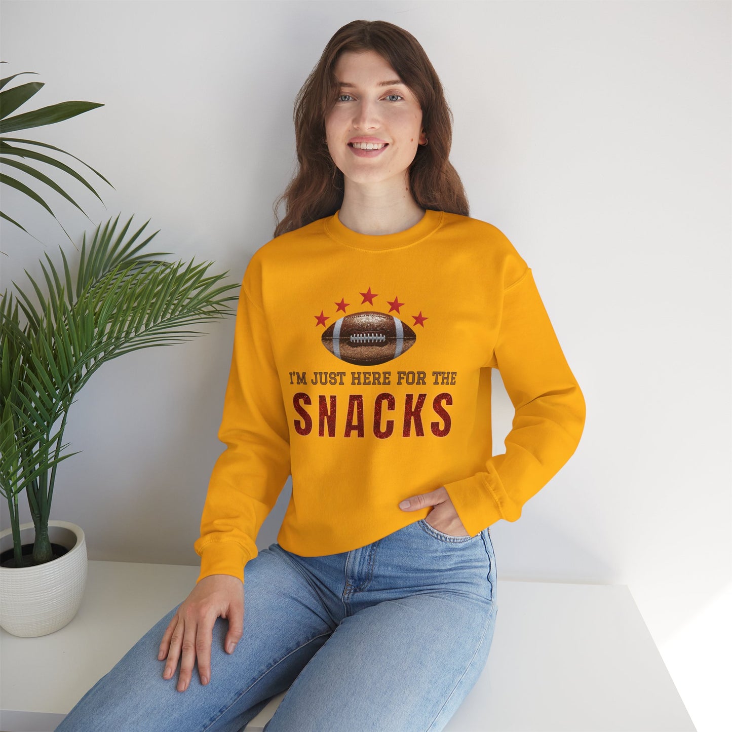 "GAME DAY SNACKS"  SWEATSHIRT