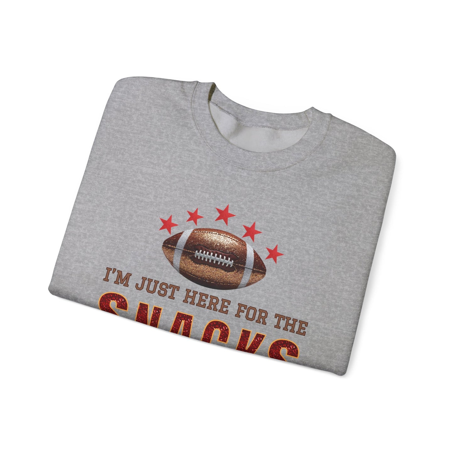"GAME DAY SNACKS"  SWEATSHIRT