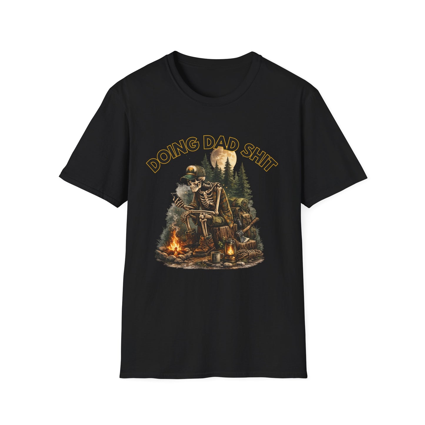 Doing Dad Shit Camping T-Shirt — Funny Outdoorsman Father’s Day Tee