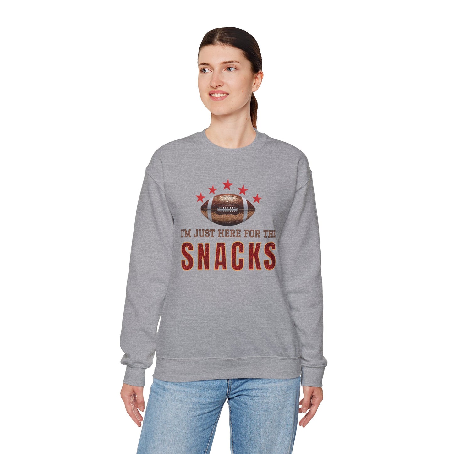 "GAME DAY SNACKS"  SWEATSHIRT