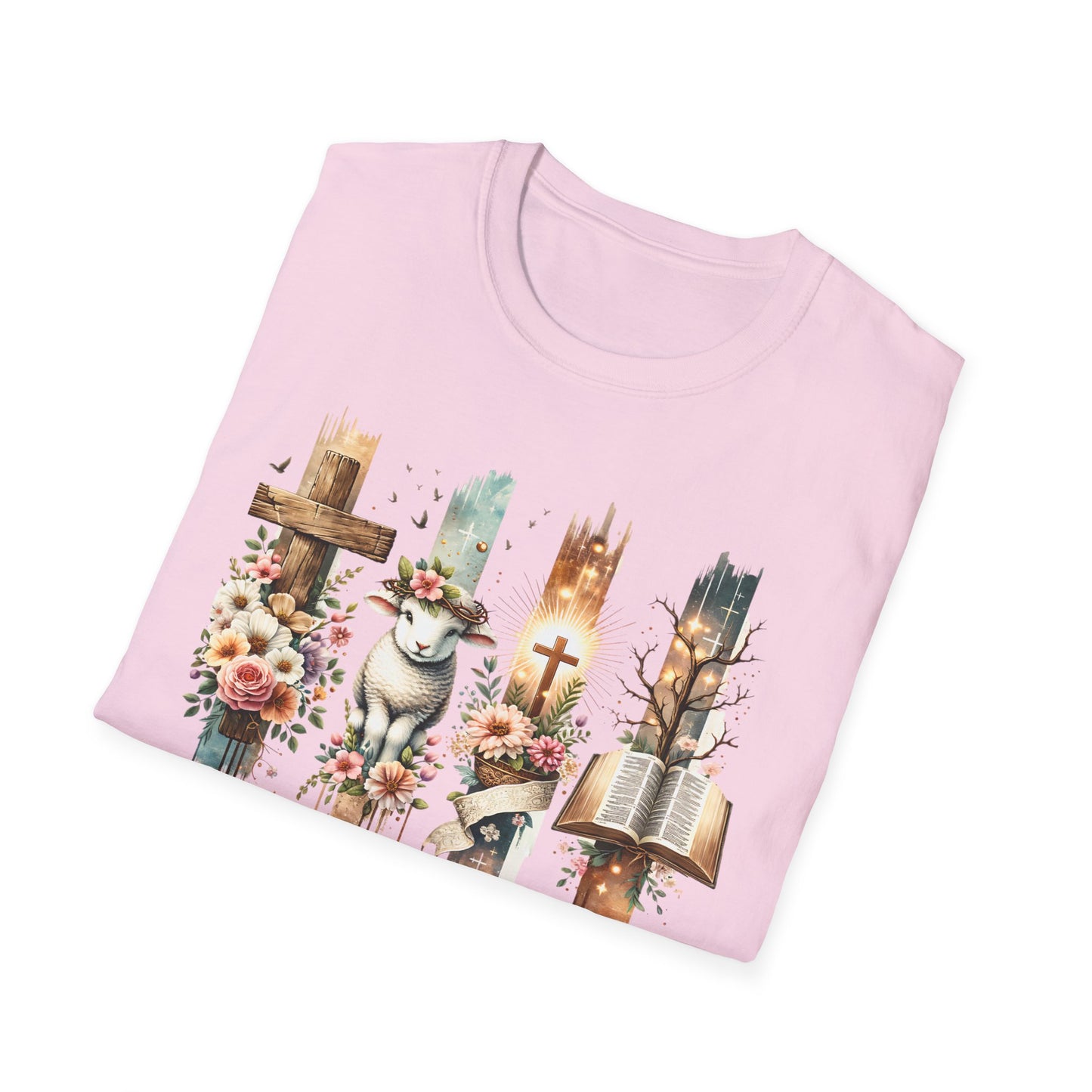 Jesus Paid It All Graphic Tee – Inspirational Christian Shirt