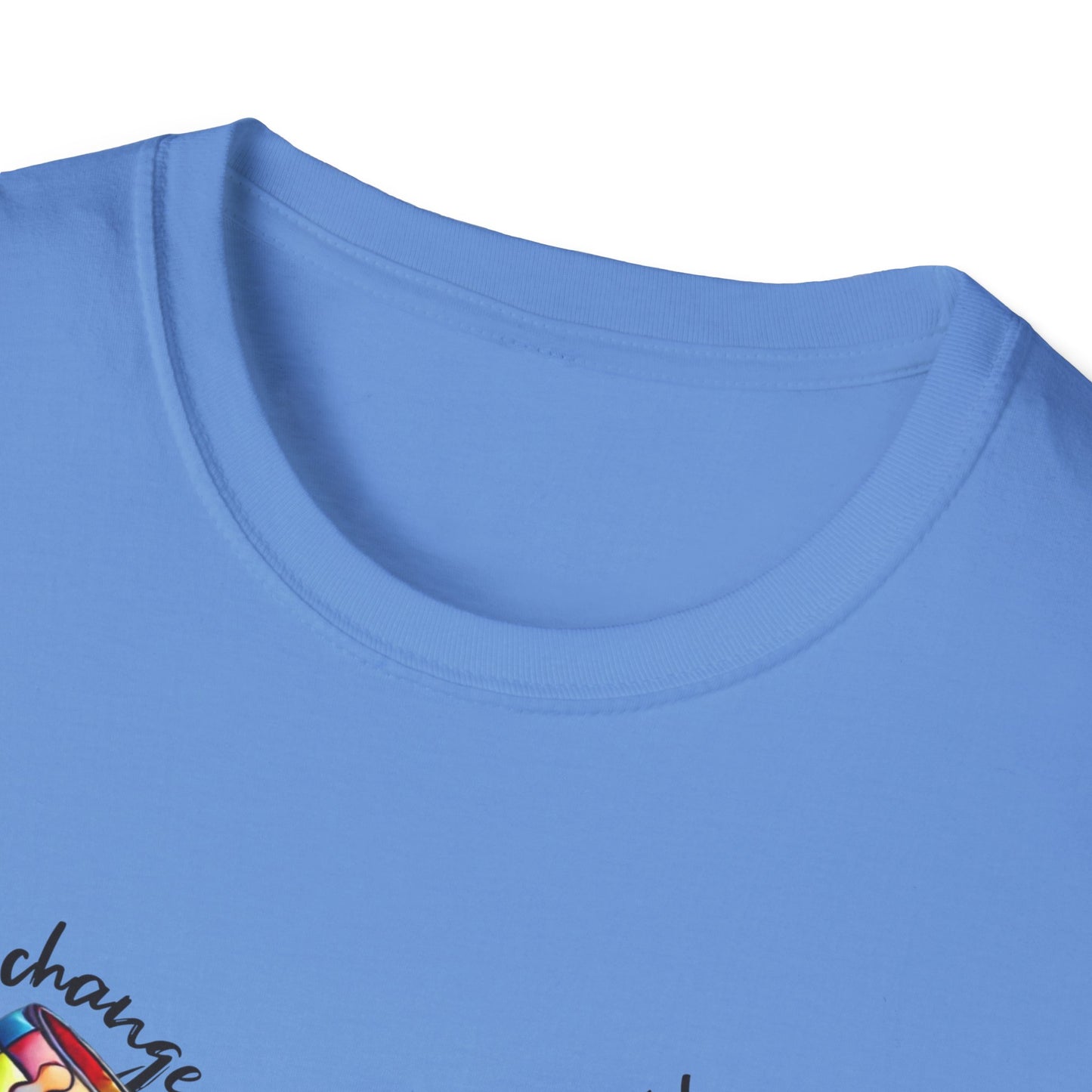 "Autism Pride Bow Tee – Change the World for You"