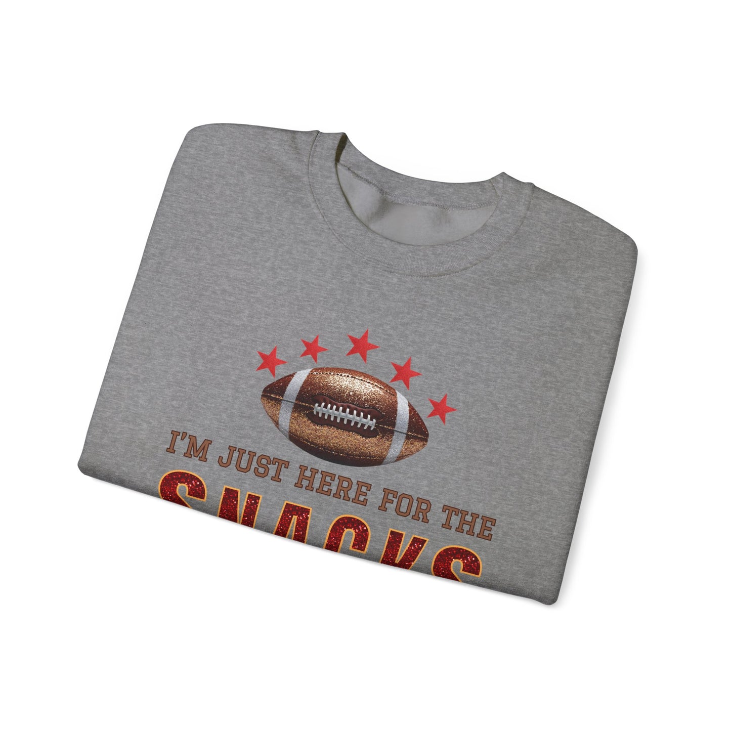 "GAME DAY SNACKS"  SWEATSHIRT