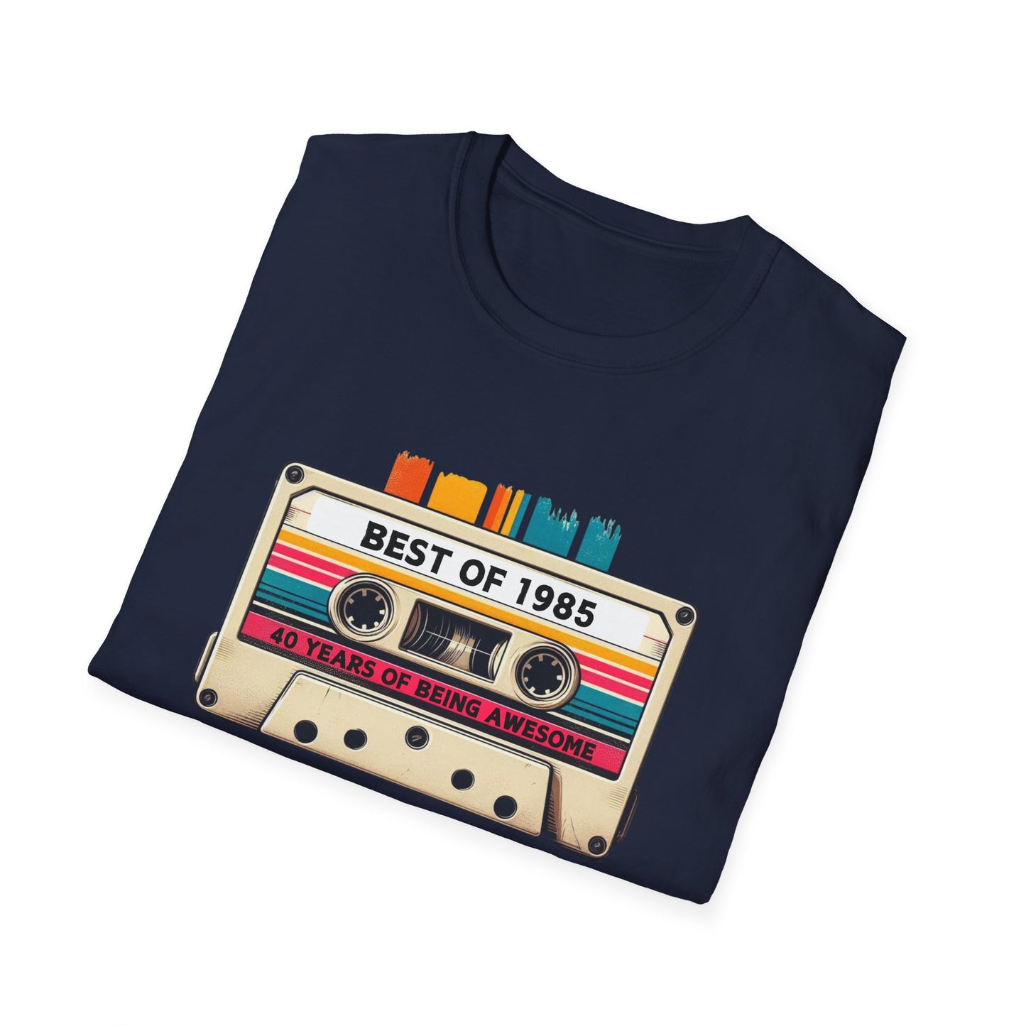 Throwback 1985 Cassette Tee – 40 Years of Greatness