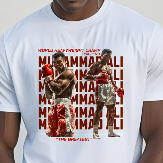 "The Greatest – Muhammad Ali Tribute Tee" Unisex Softstyle T-Shirt - Boxing Legend Gear