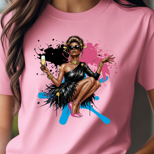 Unbothered & Booked Boss Energy T-Shirt
