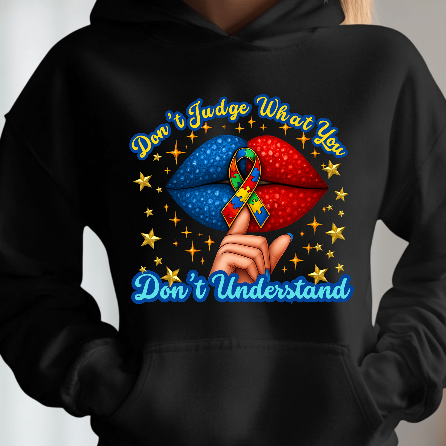 Don’t Judge What You Don’t Understand – Autism Awareness Design