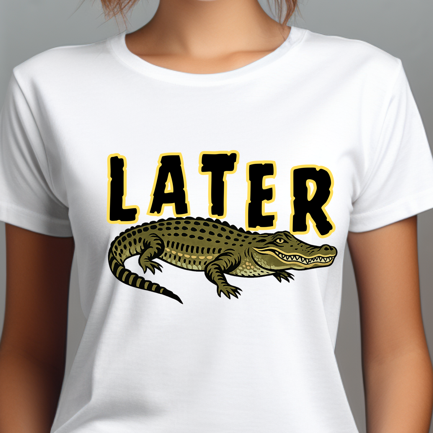 Later Alligator T-Shirt — Funny Gator Graphic Tee