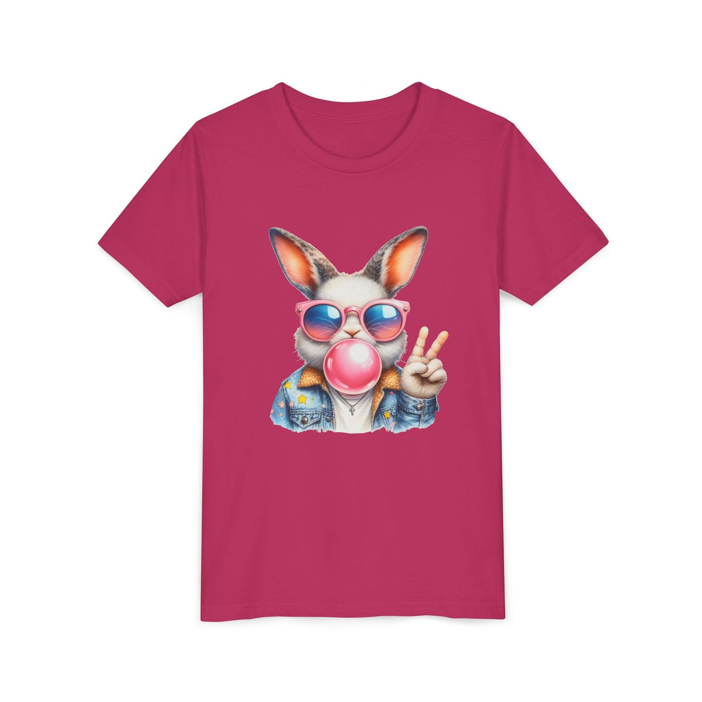 "Cool Bunny Vibes – Hop Into Style!" 🐰😎 Kids- T-Shirt