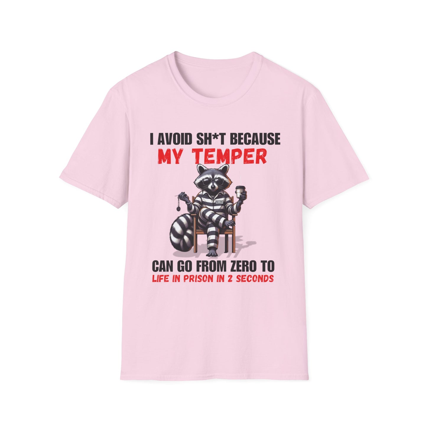 Zero to Life Funny Temper Tee