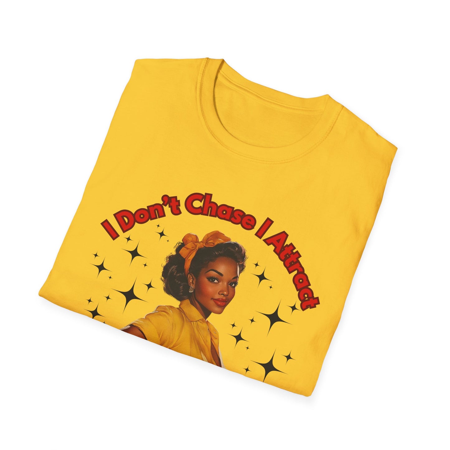 Confident Attraction Retro Tee - Empowering Tee for Confident Individuals