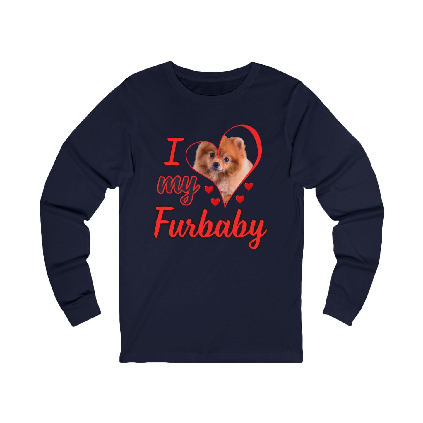 "I LOVE MY FURBABY" Long Sleeve Shirt