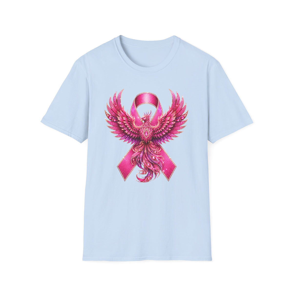 Breast Cancer Awareness Ribbon Phoenix T-Shirt