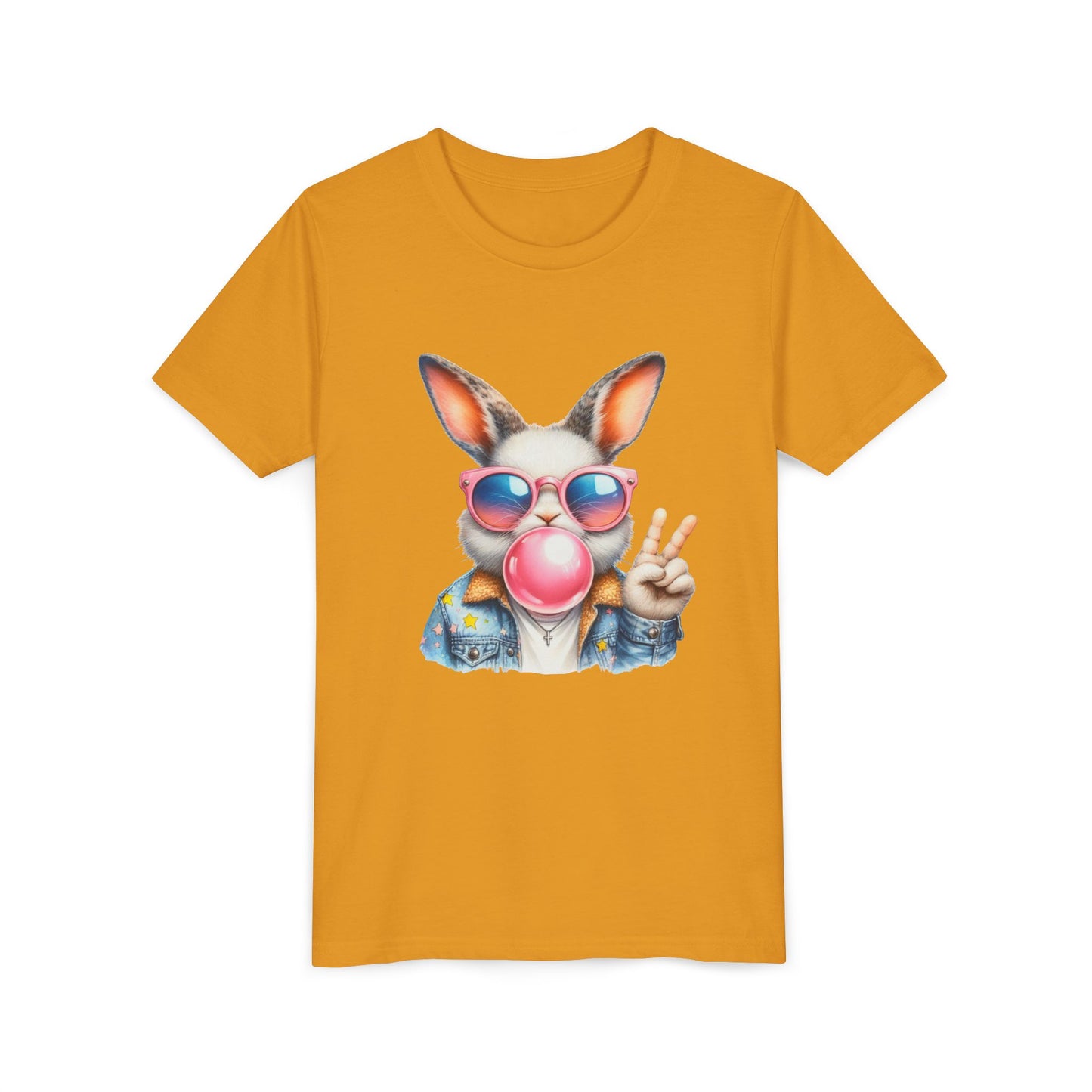 "Cool Bunny Vibes – Hop Into Style!" 🐰😎 Kids- T-Shirt
