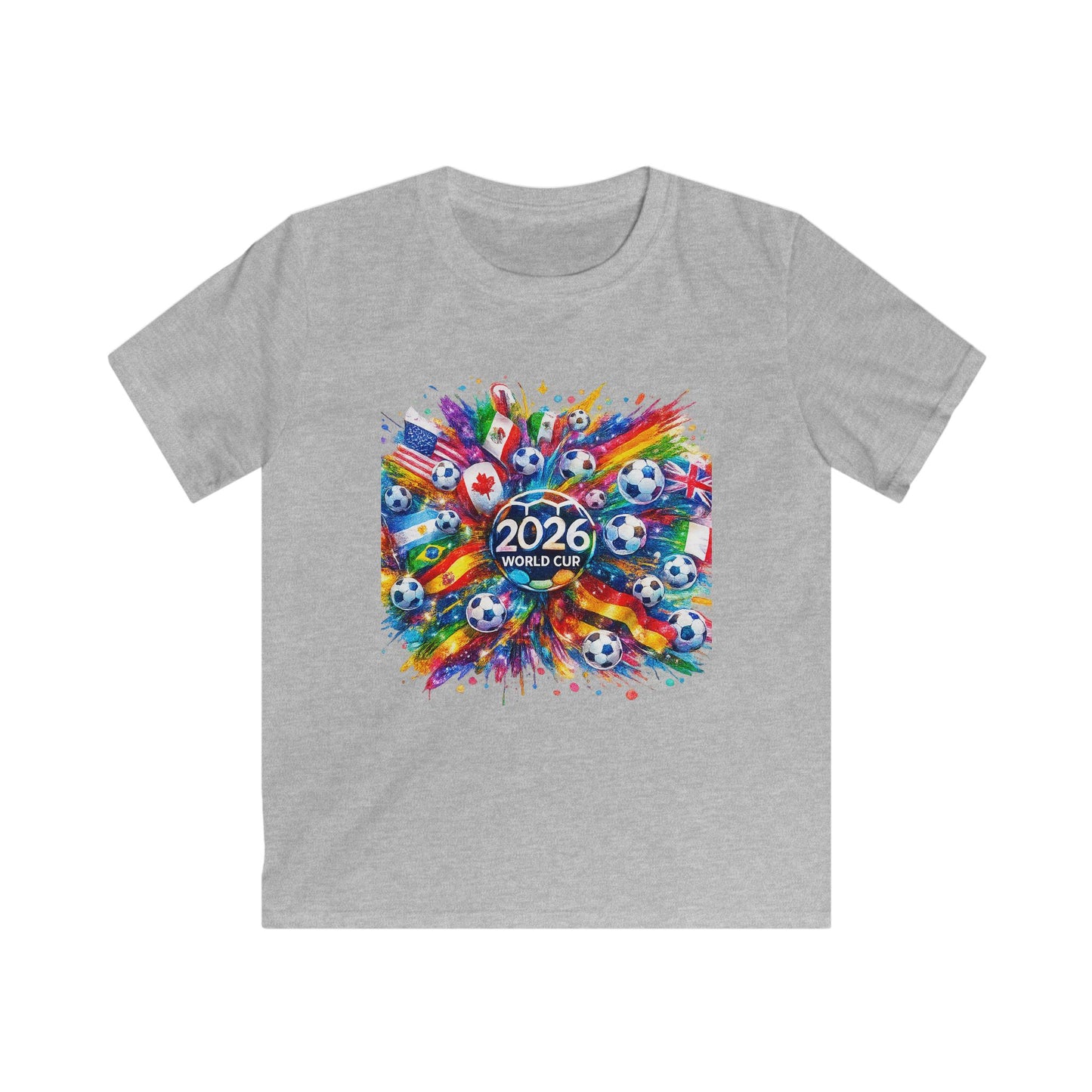 2026  Kids Soccer Fan T-Shirt