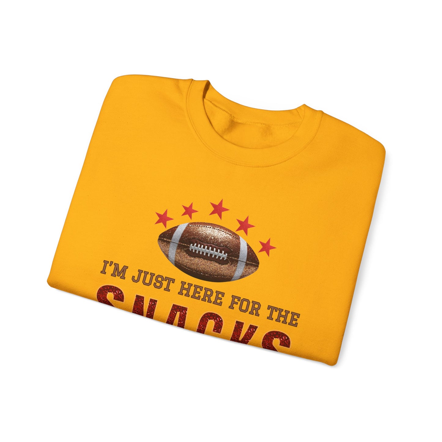 "GAME DAY SNACKS"  SWEATSHIRT